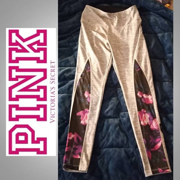 PINK Victoria's Secret Pants - Victoria's Secret PINK Ultimate  leggings size M light greys